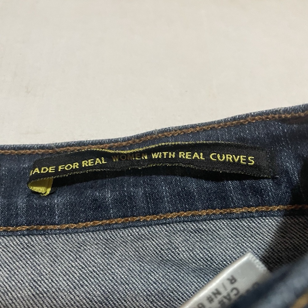 Vintage Y2K NYDJ Tummy Tuck Stretch Bootcut Jeans Size 4 X 30 Made in USA - Picture 2 of 8